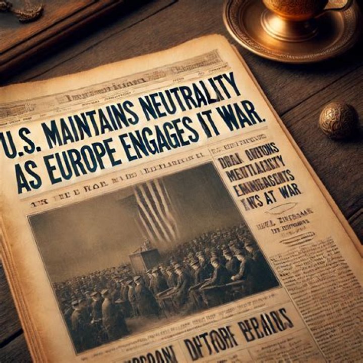 Could the US remained neutral during ww1?