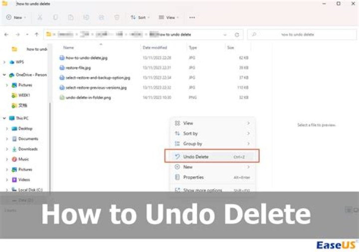 How do I undo a download delete?