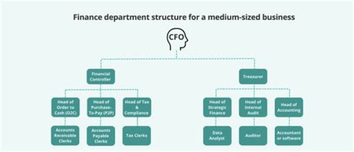 How do you structure a finance organization?