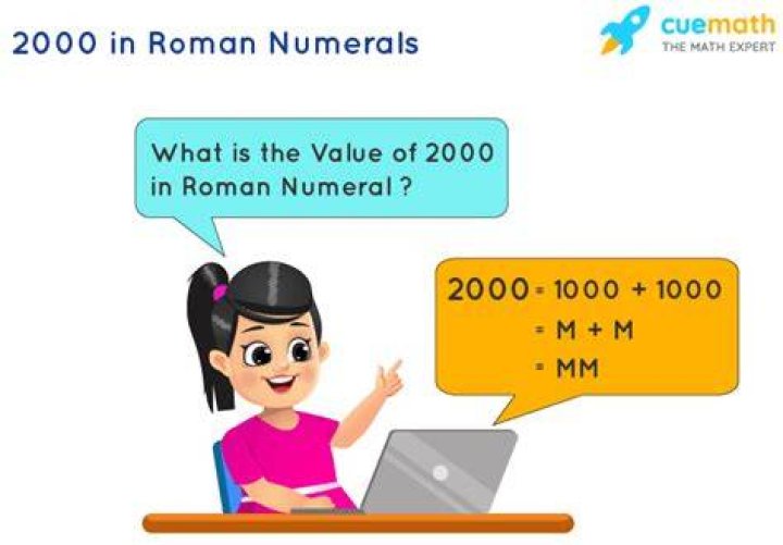 How do you write 2000 in numerals?