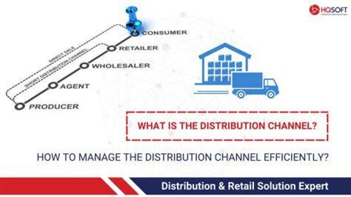 How does the chain of distribution work?