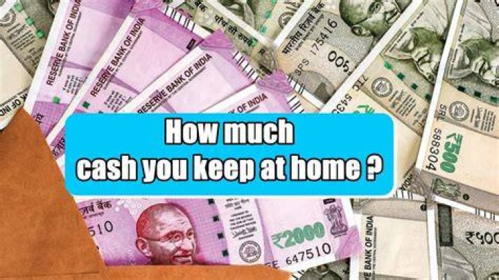 How much cash can I keep at home?