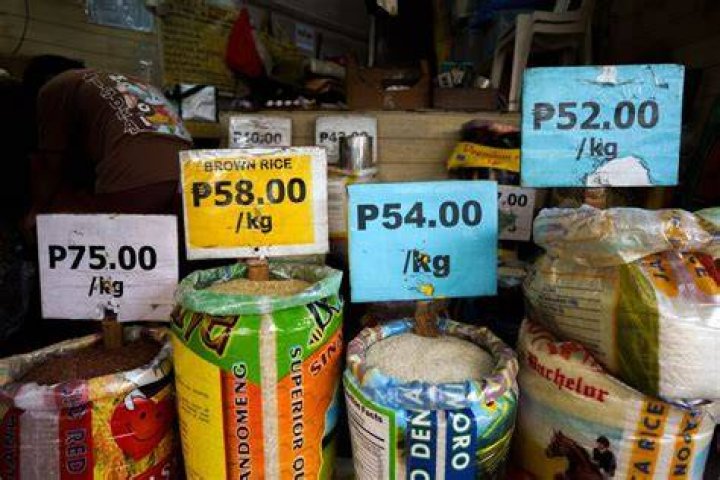 How much did rice cost in 2000?