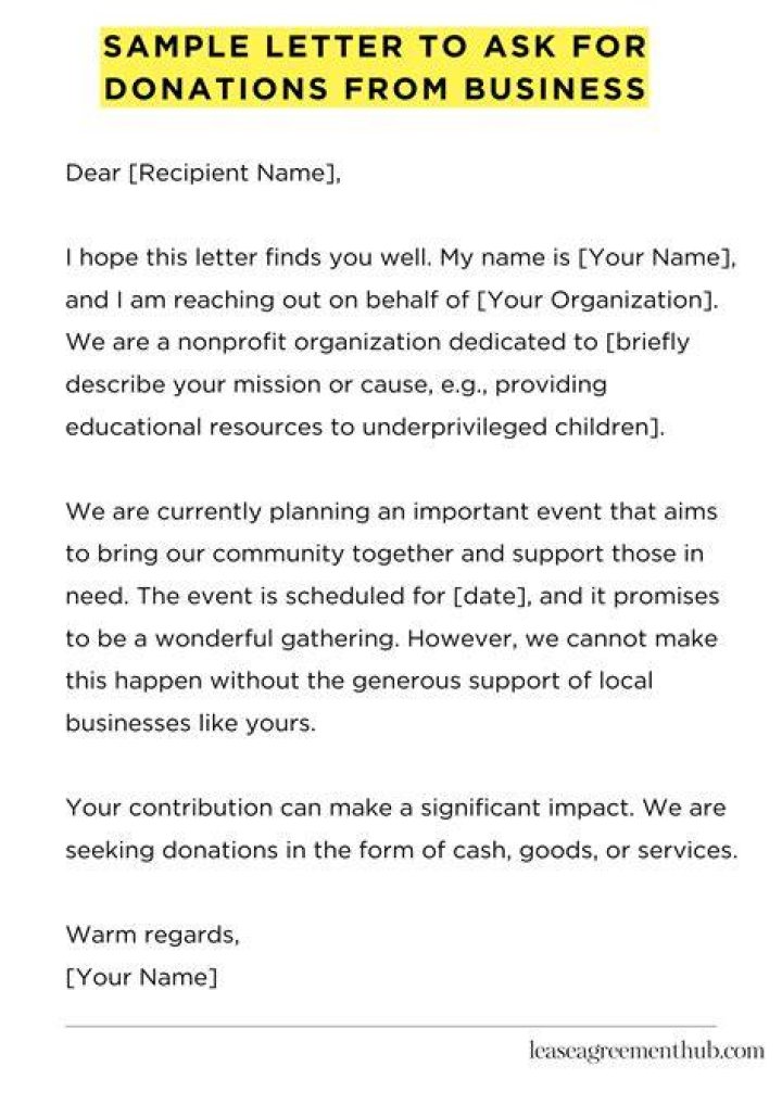 Is it illegal for a business to ask for donations?