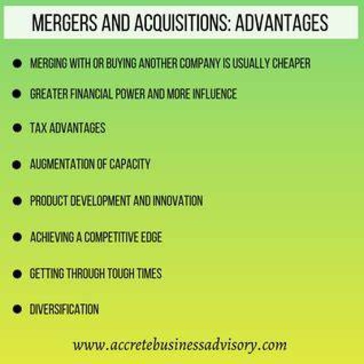 What advantages are gained through business mergers quizlet?