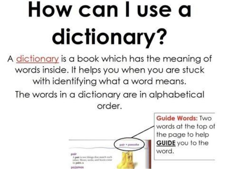 What are the benefits of using dictionary?