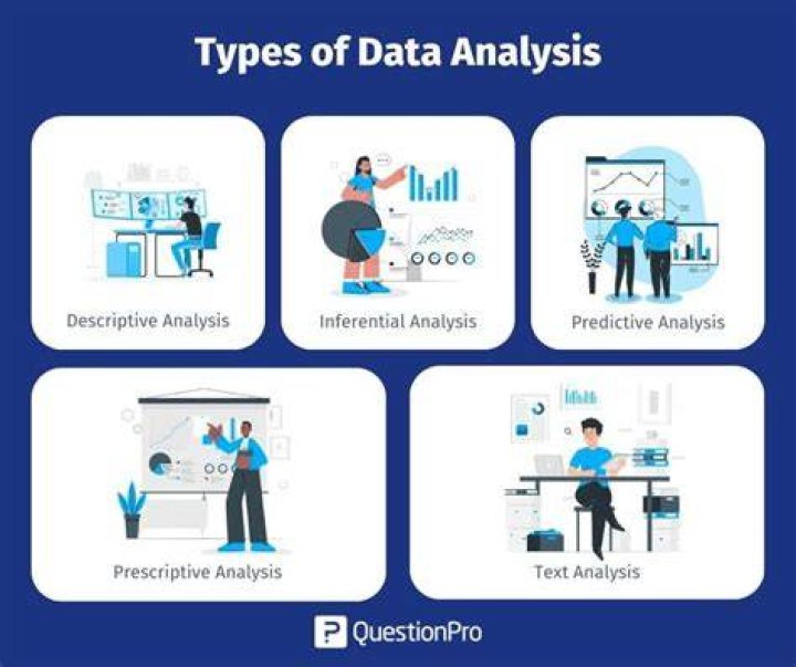 What are the two types of analyzing of data?