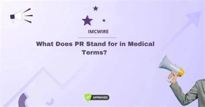What does R stand for in medical terms?
