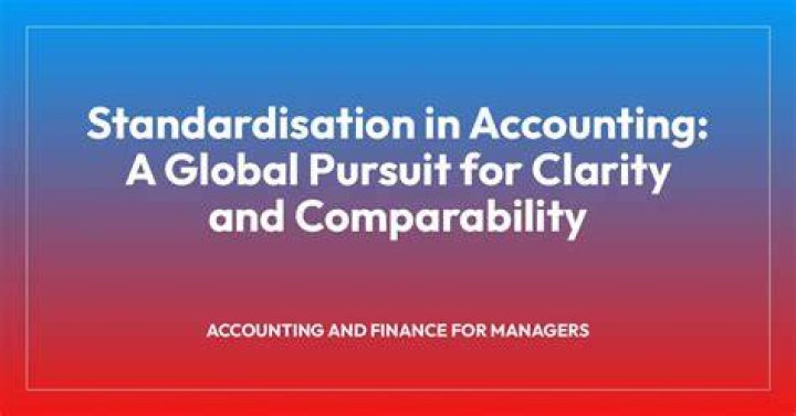 What is Standardisation in accounting?
