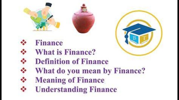 What is the basic definition of finance?