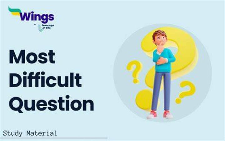 What is the most popular question in the world?