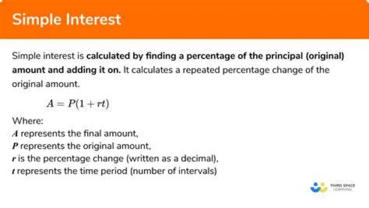 When can we use simple interest?